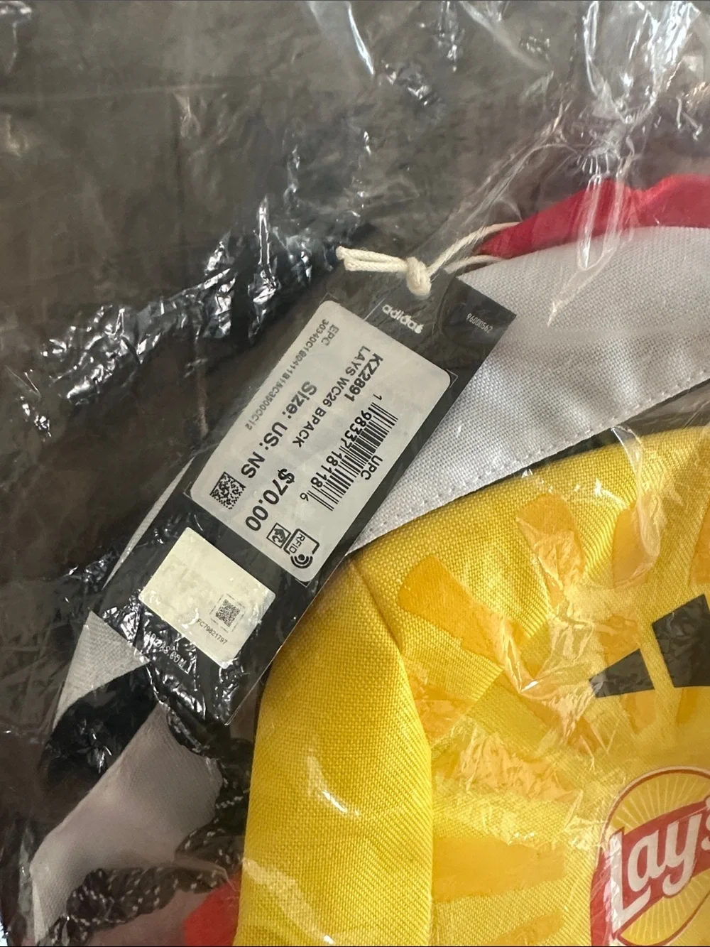 Official FIFA World Cup Adidas Lays Backpack.